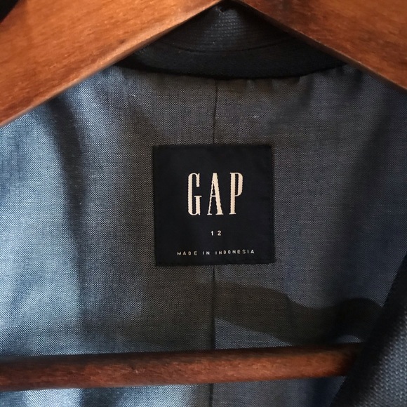 Gap Navy Blazer Sz 12 - Picture 6 of 6